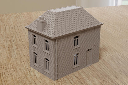 Wargaming Terrain WWII Ardennes Vielsalm Cottage Various Scales Historical Wargaming (US tariffs are pre-paid by us)