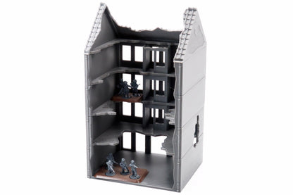 Wargaming Terrain WWII Berlin Destroyed Building Various Scales Historical Wargaming (US tariffs are pre-paid by us)