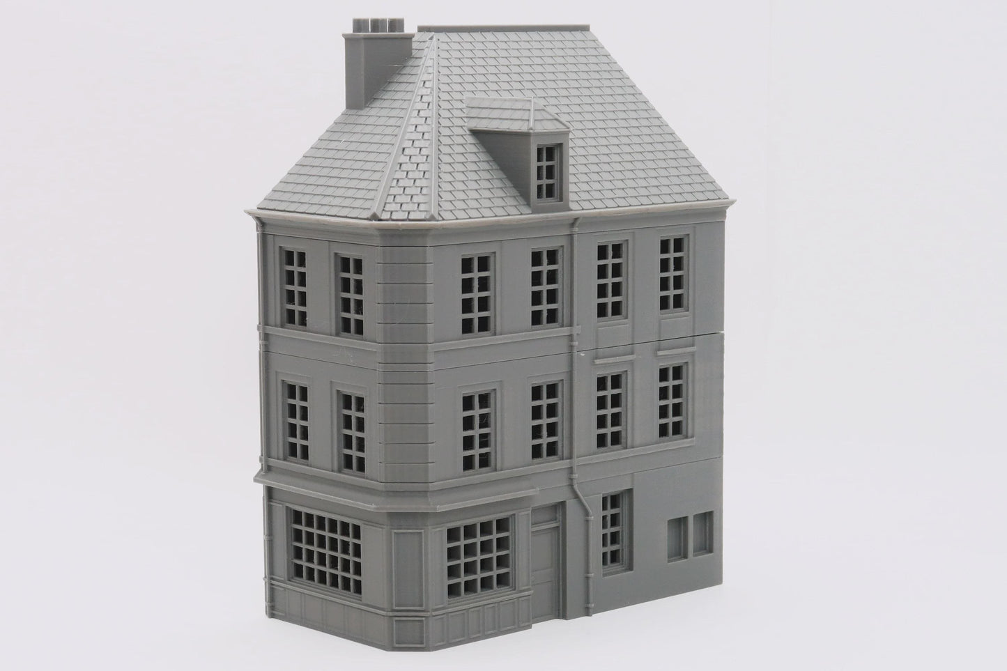 Wargaming Terrain WWII Caen Corner Building 1 Various Scales Historical Wargaming (US tariffs are pre-paid by us)