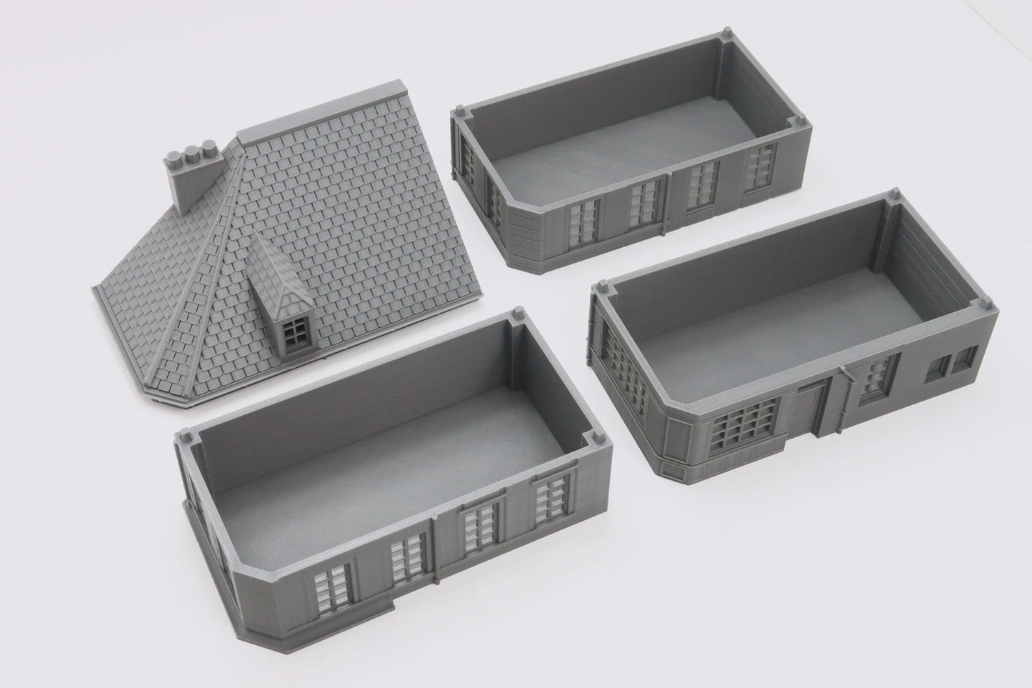 Wargaming Terrain WWII Caen Corner Building 1 Various Scales Historical Wargaming (US tariffs are pre-paid by us)