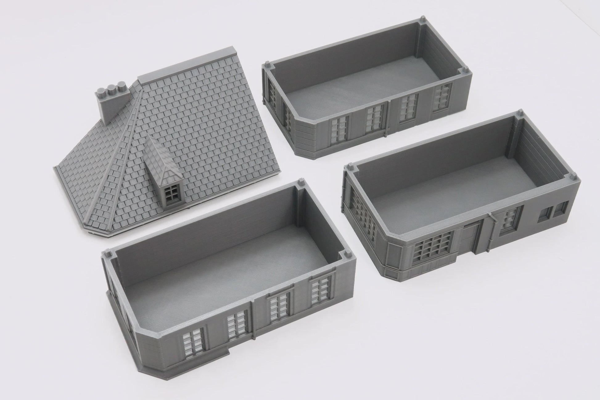 Wargaming Terrain WWII Caen Corner Building 1 Various Scales Historical Wargaming (US tariffs are pre-paid by us)