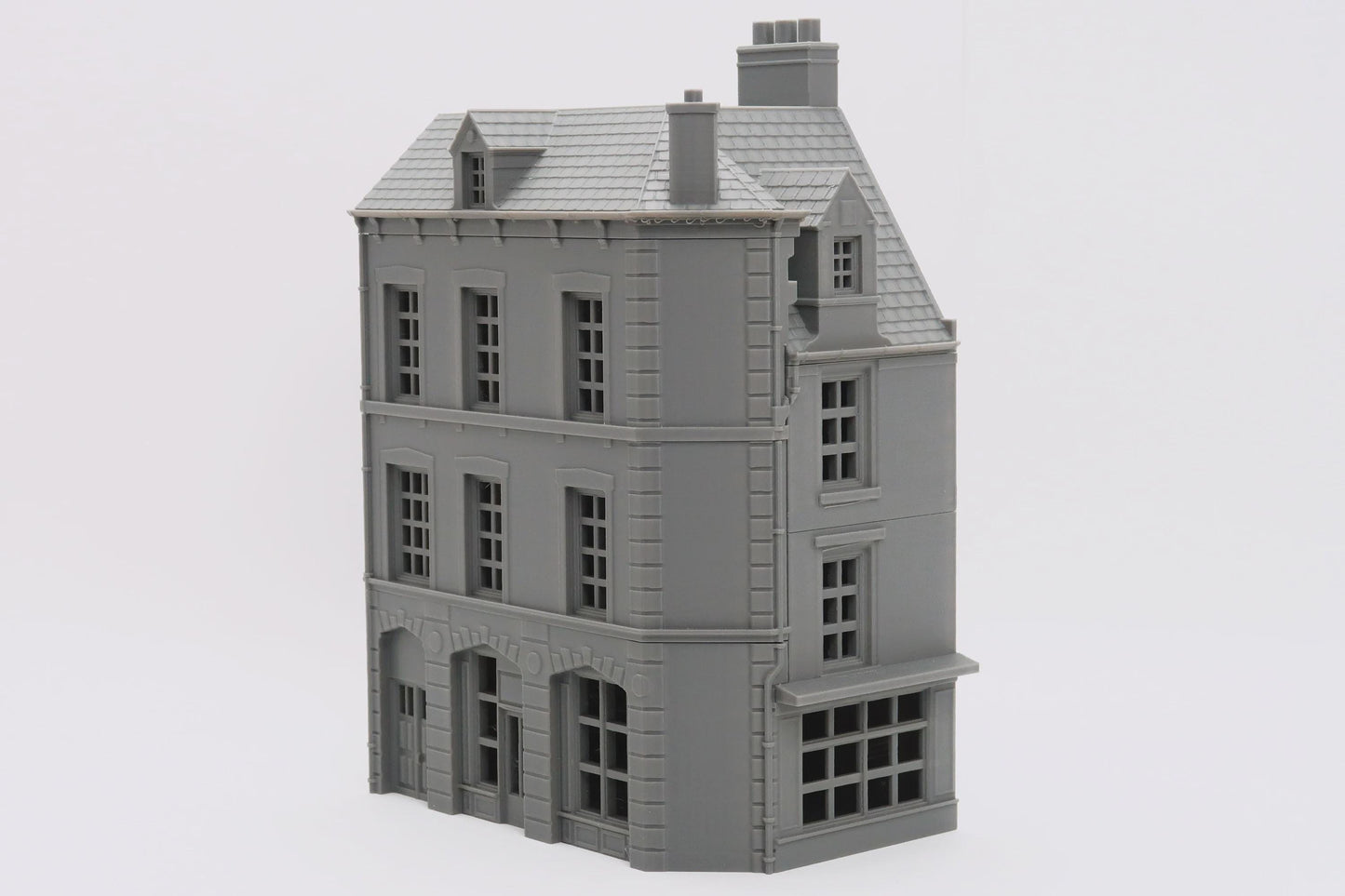 Wargaming Terrain WWII Caen Corner Building 2 Various Scales Historical Wargaming (US tariffs are pre-paid by us)