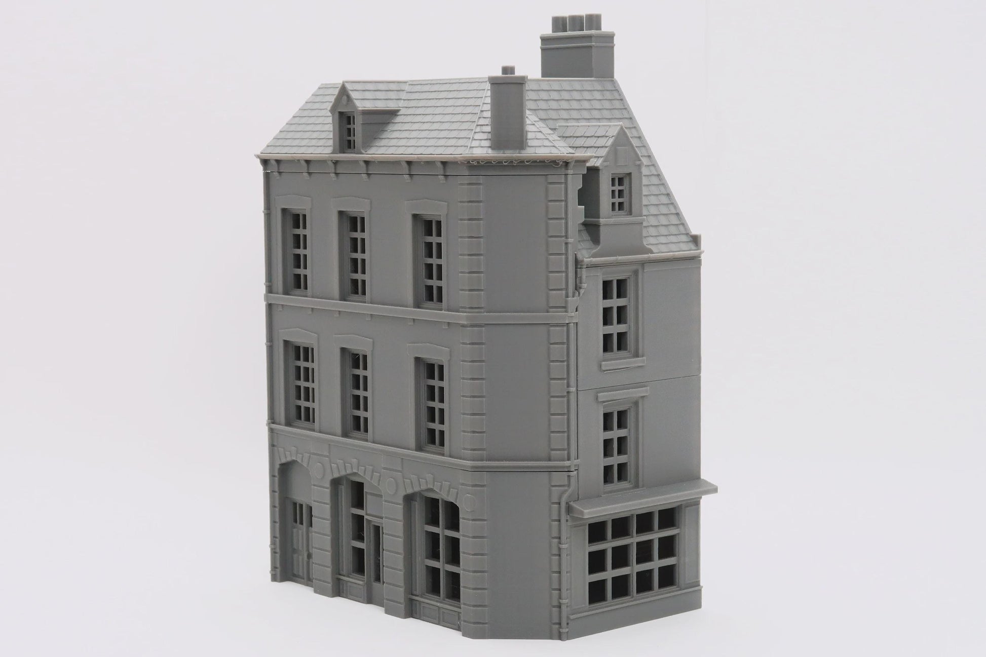 Wargaming Terrain WWII Caen Corner Building 2 Various Scales Historical Wargaming (US tariffs are pre-paid by us)