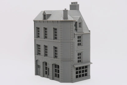 Wargaming Terrain WWII Caen Corner Building 2 Various Scales Historical Wargaming (US tariffs are pre-paid by us)