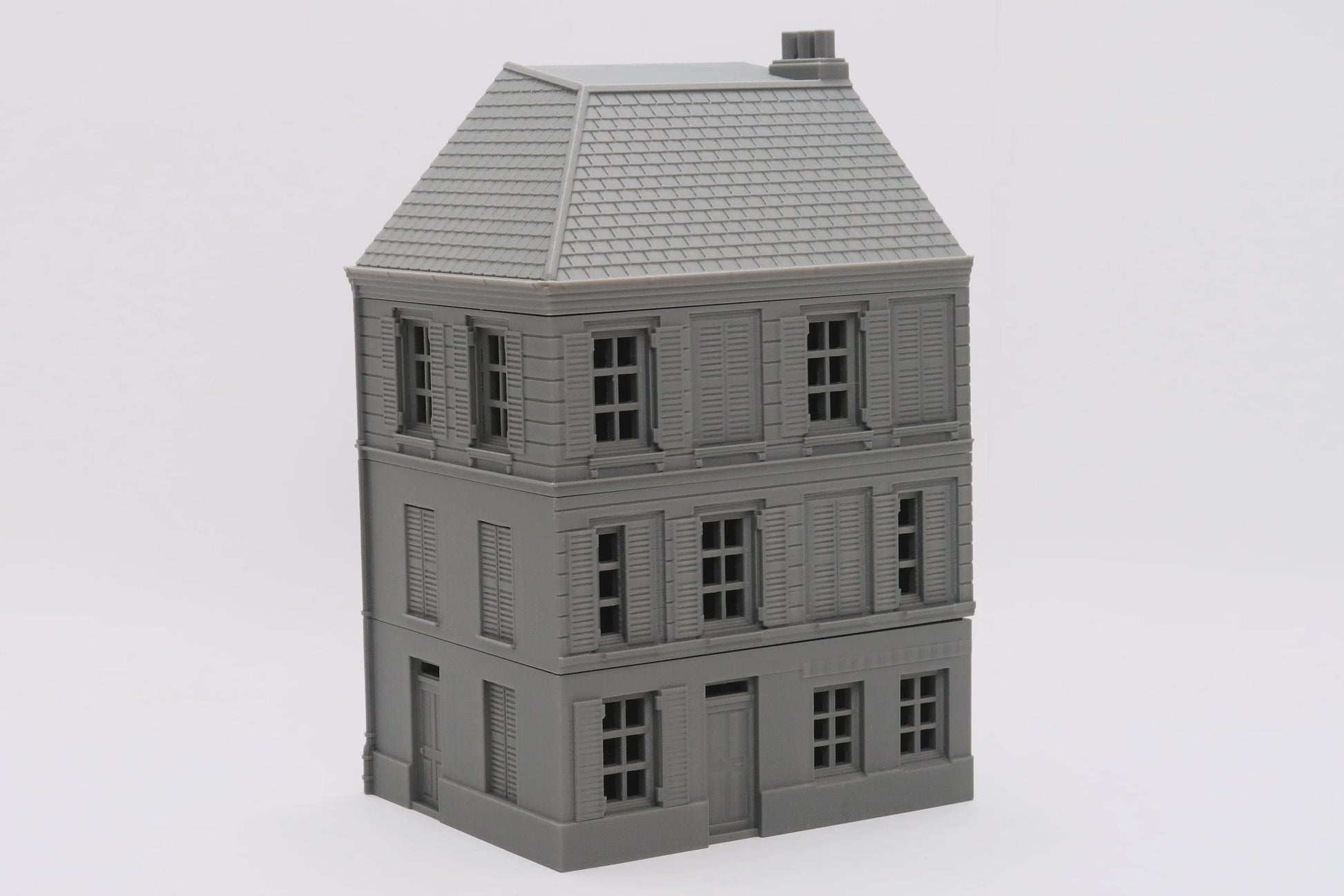 Wargaming Terrain WWII Caen Corner Building 3 Various Scales Historical Wargaming (US tariffs are pre-paid by us)