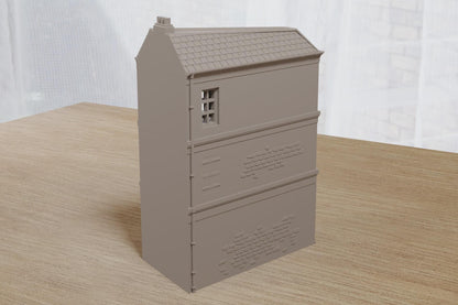 Wargaming Terrain WWII Caen Corner Building 4 Various Scales Historical Wargaming (US tariffs are pre-paid by us)
