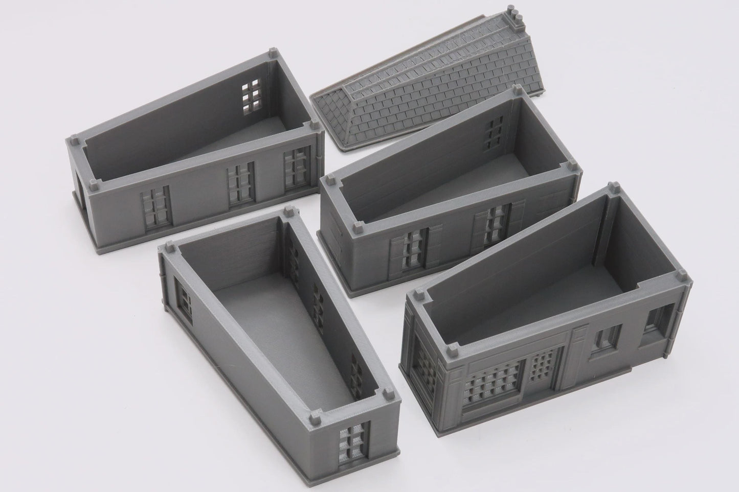Wargaming Terrain WWII Caen Corner Building 4 Various Scales Historical Wargaming (US tariffs are pre-paid by us)