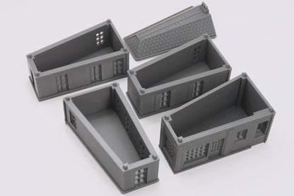 Wargaming Terrain WWII Caen Corner Building 4 Various Scales Historical Wargaming (US tariffs are pre-paid by us)