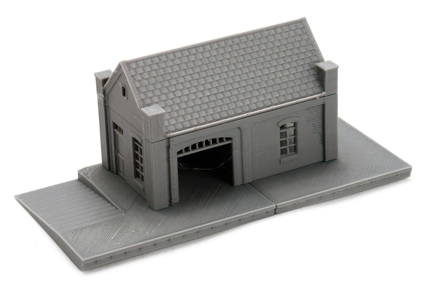 Wargaming Terrain WWII Carentan Train Station Warehouse Various Scales Historical Wargaming (US tariffs are pre-paid by us)