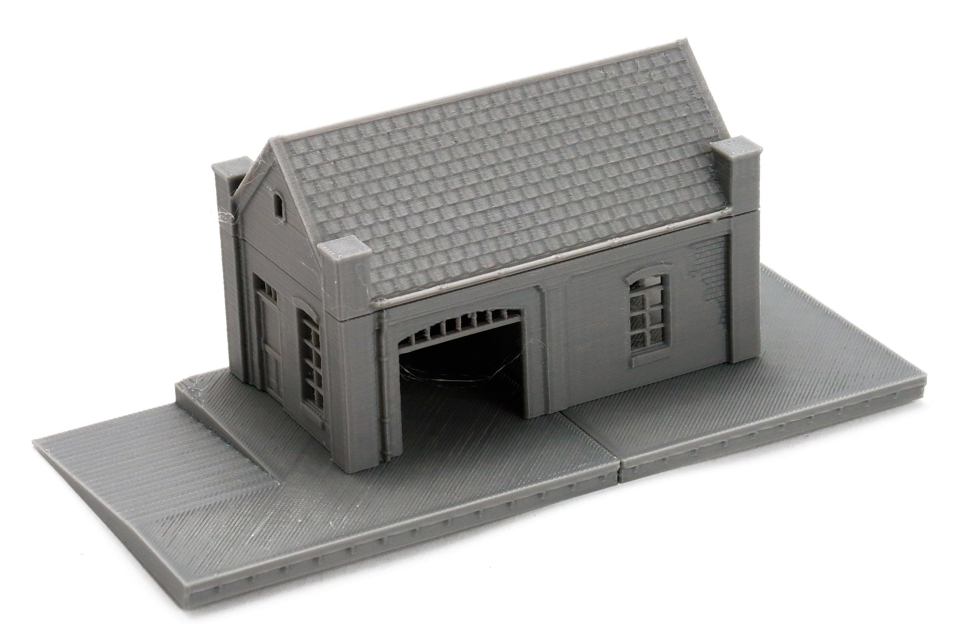 Wargaming Terrain WWII Carentan Train Station Warehouse Various Scales Historical Wargaming (US tariffs are pre-paid by us)