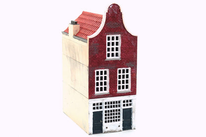 Wargaming Terrain WWII Dutch Canal Gable House Delft 2 Various Scales Historical Wargaming (US tariffs are pre-paid by us)