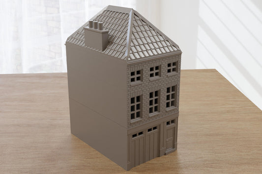 Wargaming Terrain WWII Dutch Arnhem Row House 1 Various Scales Historical Wargaming (US tariffs are pre-paid by us)