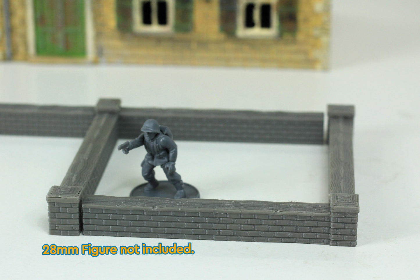 Wargaming Terrain WWII Dutch Town Scatter Terrain Set Various Scales Historical Wargaming (US tariffs are pre-paid by us)