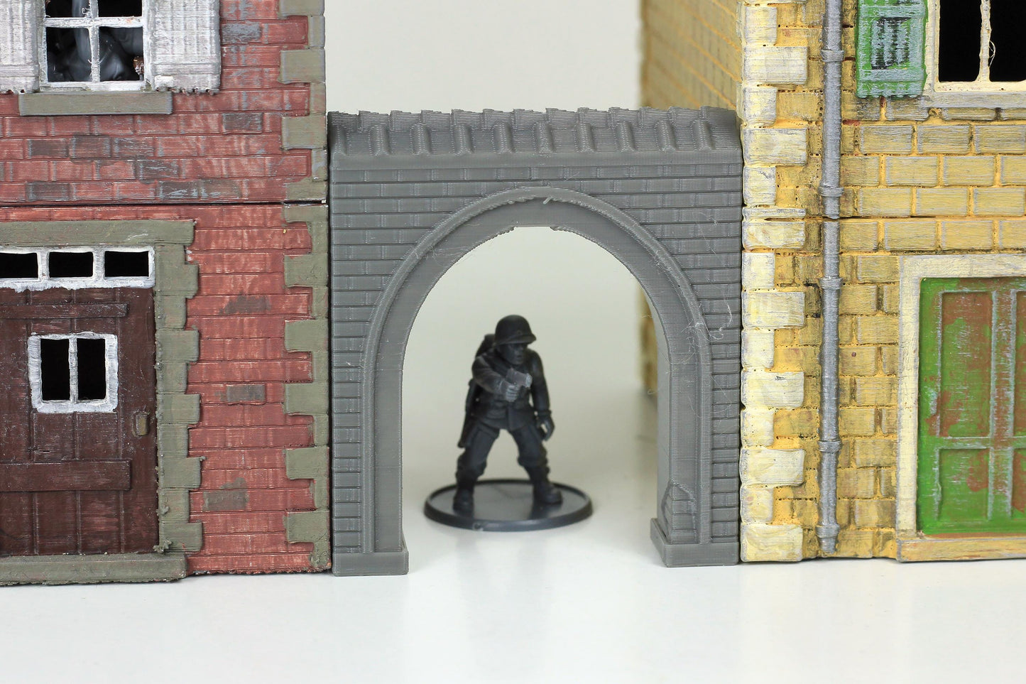Wargaming Terrain WWII Dutch Town Scatter Terrain Set Various Scales Historical Wargaming (US tariffs are pre-paid by us)