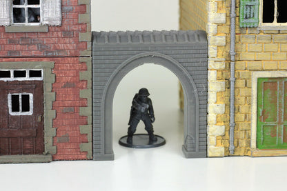 Wargaming Terrain WWII Dutch Town Scatter Terrain Set Various Scales Historical Wargaming (US tariffs are pre-paid by us)