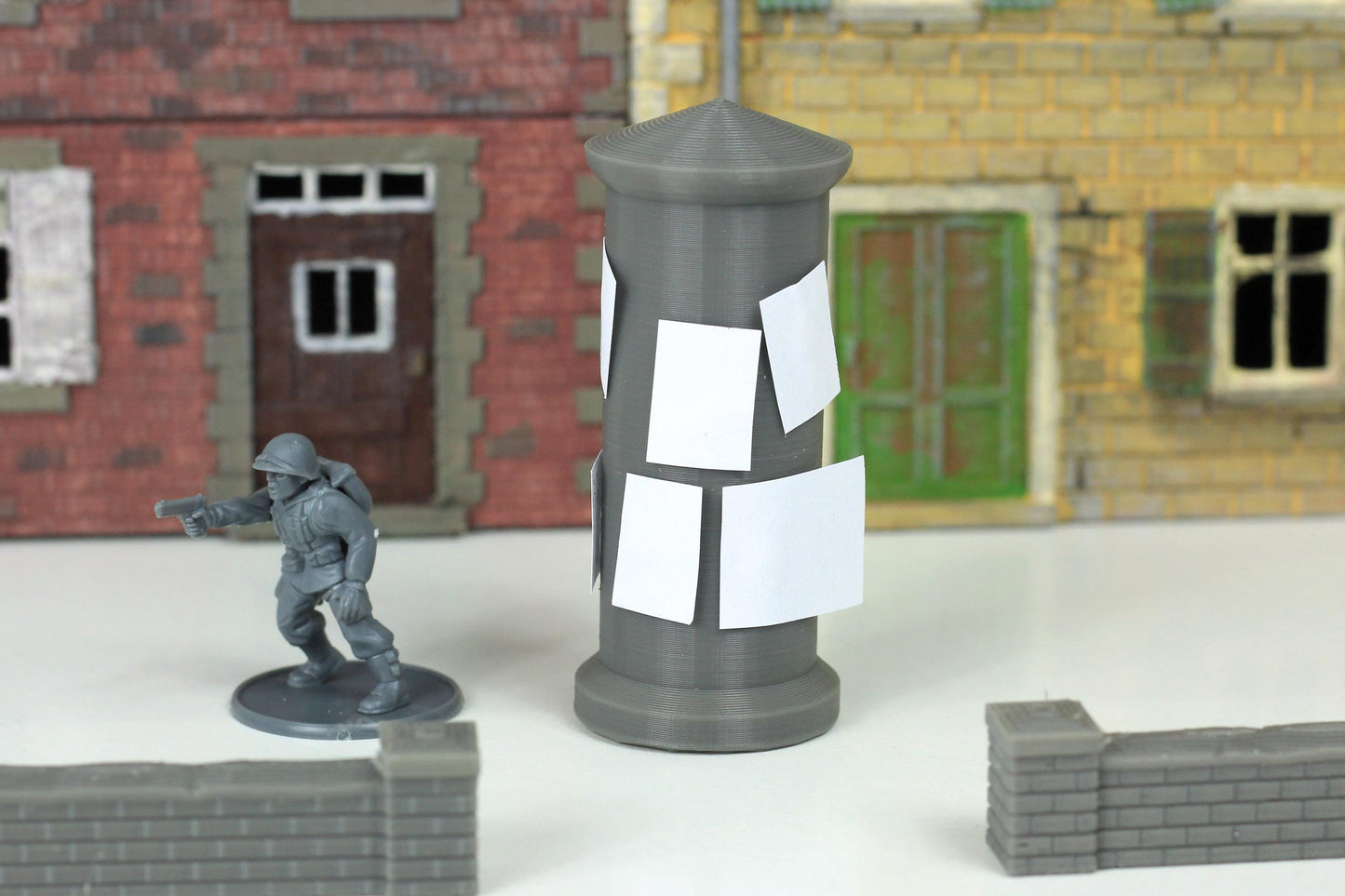 Wargaming Terrain WWII Dutch Town Scatter Terrain Set Various Scales Historical Wargaming (US tariffs are pre-paid by us)