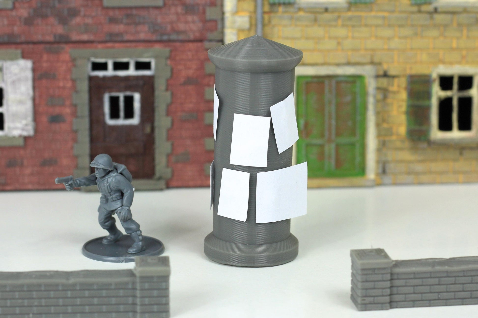 Wargaming Terrain WWII Dutch Town Scatter Terrain Set Various Scales Historical Wargaming (US tariffs are pre-paid by us)