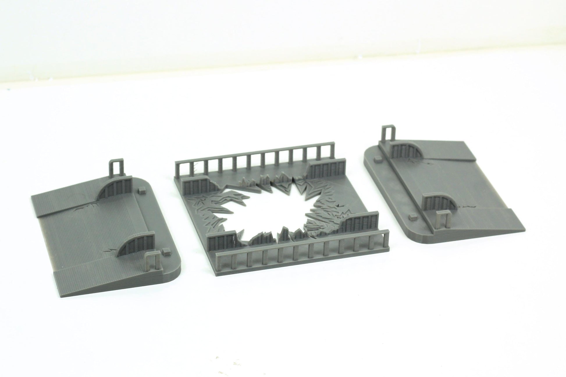 Wargaming Terrain WWII Steel Flat Bridge Various Scales Historical Wargaming (US tariffs are pre-paid by us)