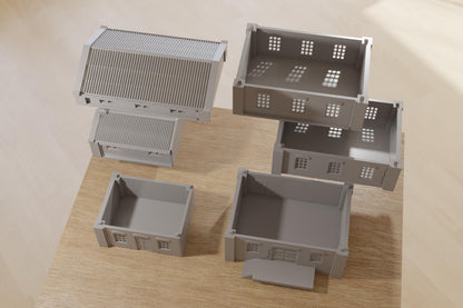 Wargaming Terrain WWII Industrial Mill Various Scales Historical Wargaming (US tariffs are pre-paid by us)