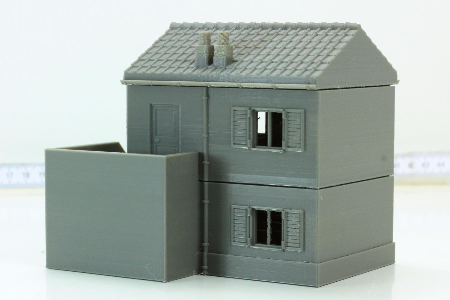Wargaming Terrain WWII Italian House 2 Various Scales Historical Wargaming (US tariffs are pre-paid by us)