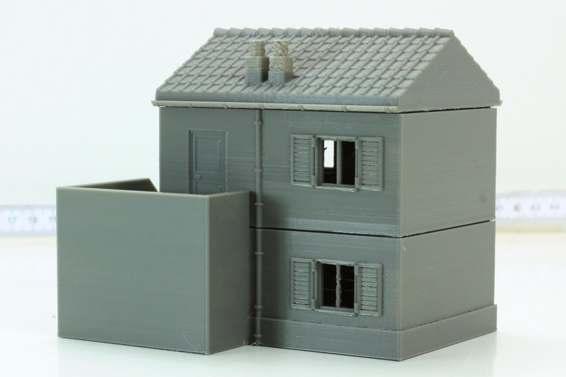 Wargaming Terrain WWII Italian House 2 Various Scales Historical Wargaming (US tariffs are pre-paid by us)