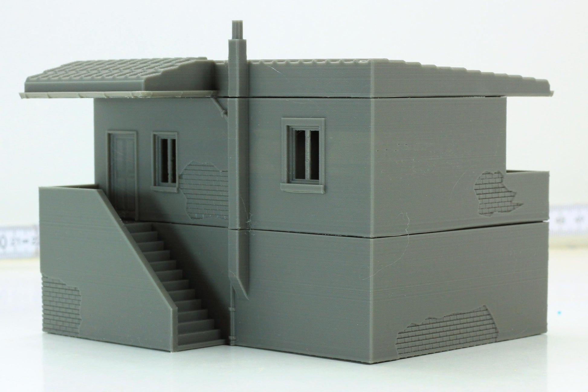 Wargaming Terrain WWII Italian House 3 Various Scales Historical Wargaming (US tariffs are pre-paid by us)