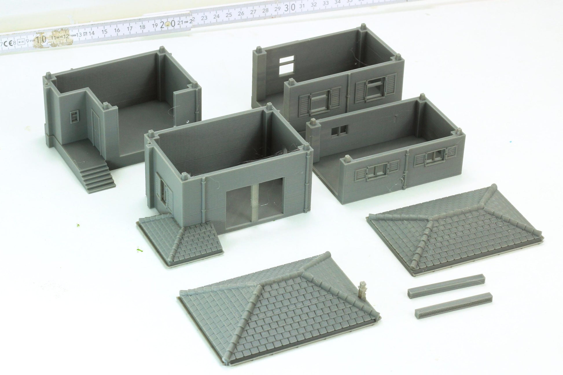Wargaming Terrain WWII Italian Villa Various Scales Historical Wargaming (US tariffs are pre-paid by us)