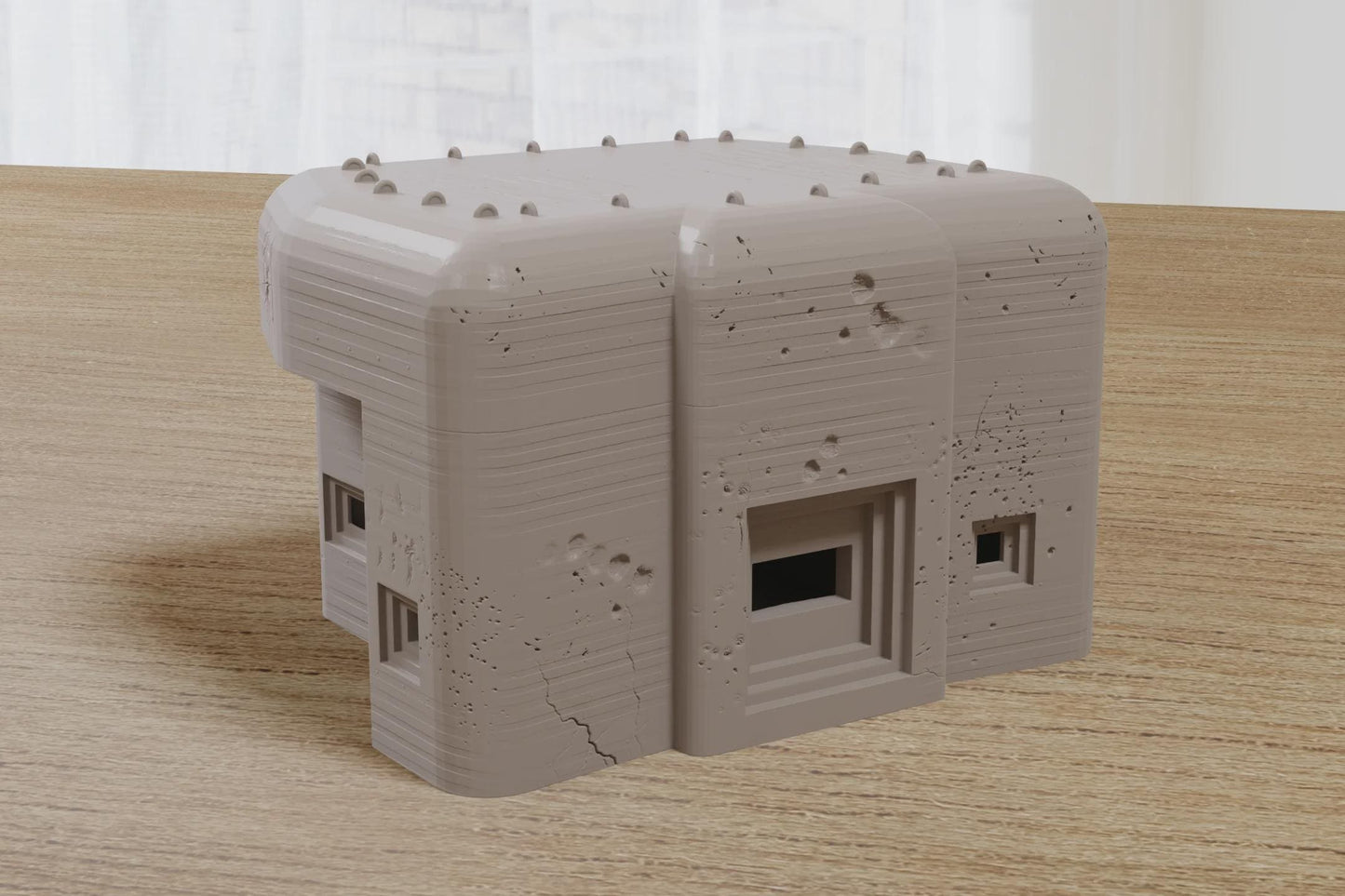 Wargaming Terrain WWII Maginot Line Block B303 Bunker Warehouse Various Scales Historical Wargaming (US tariffs are pre-paid by us)