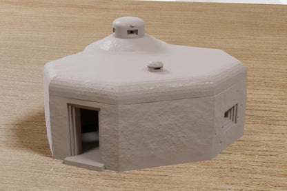 Wargaming Terrain WWII Maginot Line Fort Col des Banquettes Bunker Various Scales Historical Wargaming (US tariffs are pre-paid by us)
