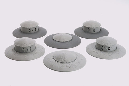 Wargaming Terrain WWII Maginot Line Gun Turret M1932 Set Warehouse Various Scales Historical Wargaming (US tariffs are pre-paid by us)
