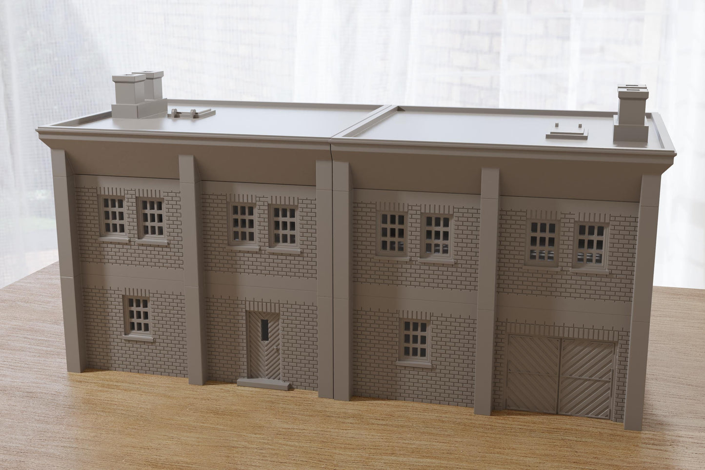 Wargaming Terrain WWII Modular Factory Various Scales Historical Wargaming (US tariffs are pre-paid by us)