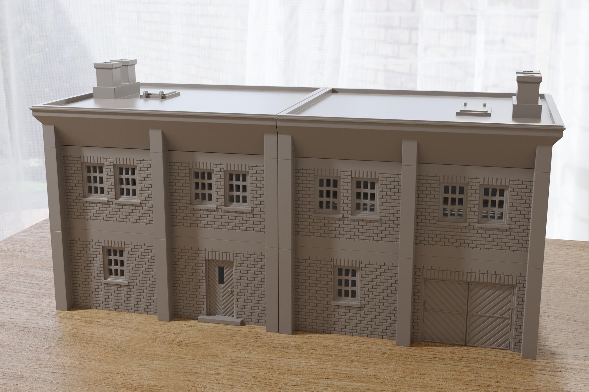 Wargaming Terrain WWII Modular Factory Various Scales Historical Wargaming (US tariffs are pre-paid by us)