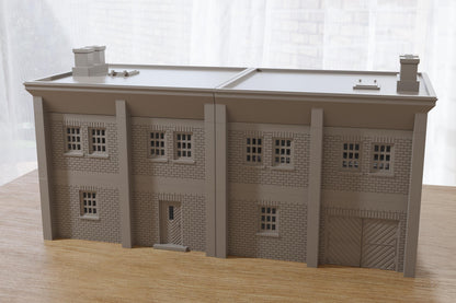 Wargaming Terrain WWII Modular Factory Various Scales Historical Wargaming (US tariffs are pre-paid by us)