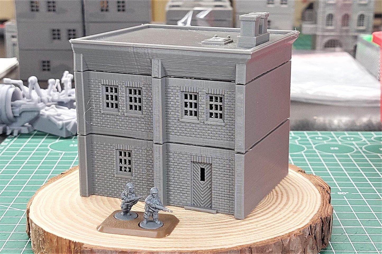 Wargaming Terrain WWII Modular Factory Various Scales Historical Wargaming (US tariffs are pre-paid by us)