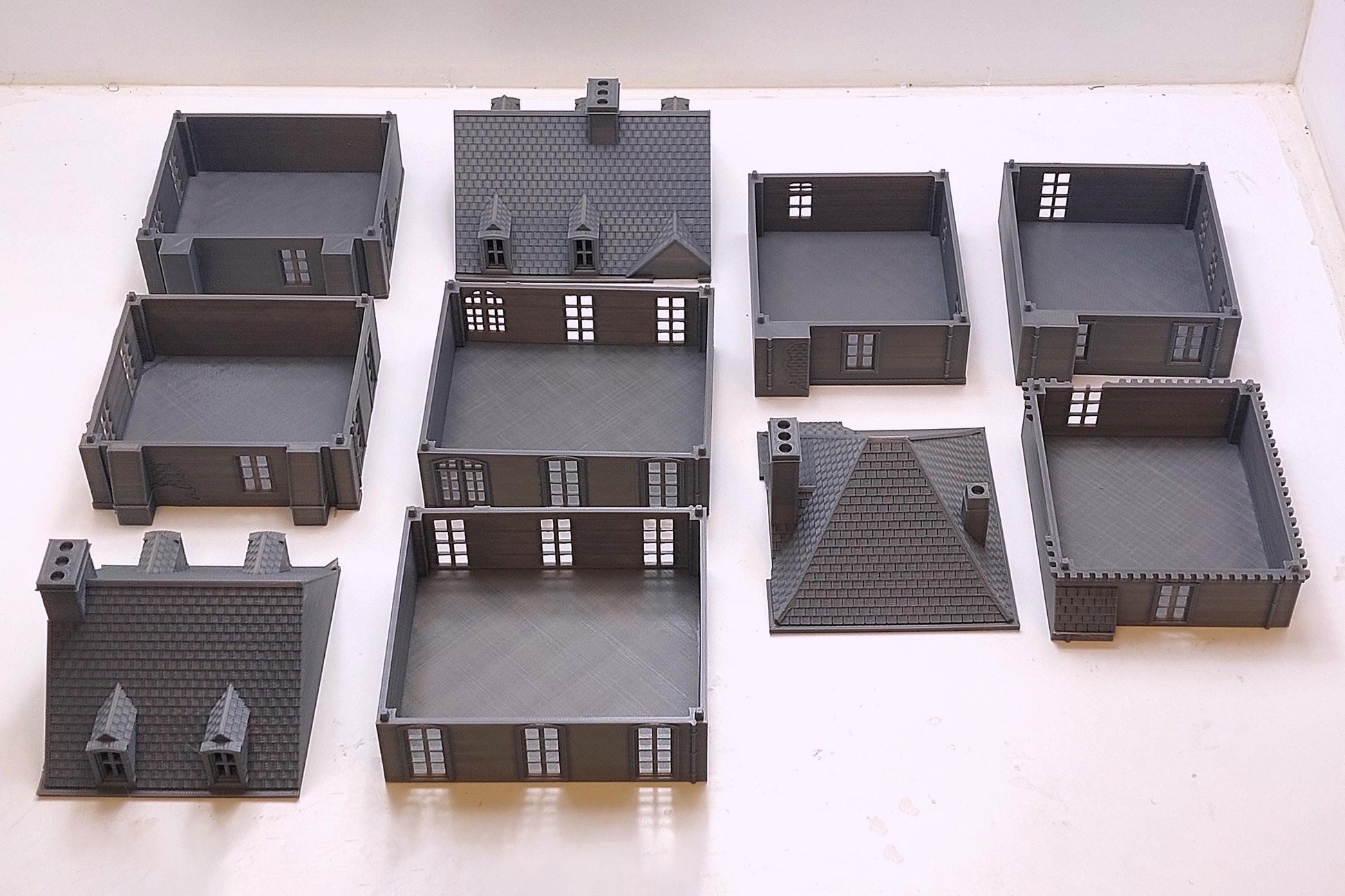 Wargaming Terrain WWII Normandy Chateau st Come Breville Various Scales Historical Wargaming (US tariffs are pre-paid by us)