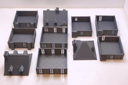 Wargaming Terrain WWII Normandy Chateau st Come Breville Various Scales Historical Wargaming (US tariffs are pre-paid by us)