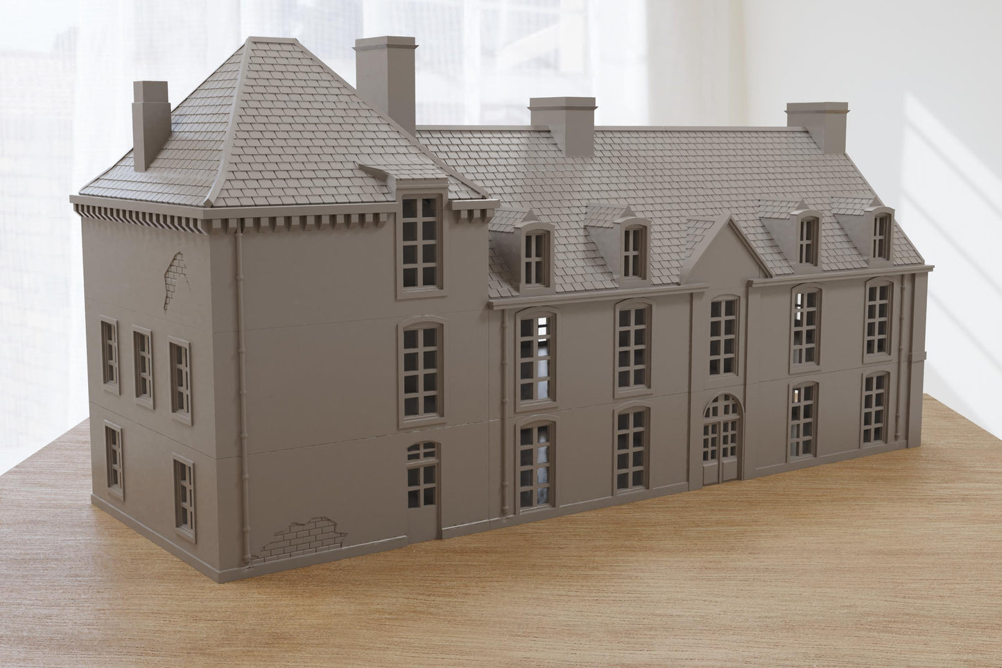 Wargaming Terrain WWII Normandy Chateau st Come Breville Various Scales Historical Wargaming (US tariffs are pre-paid by us)
