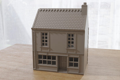 Wargaming Terrain WWII Normandy Row House 1 Various Scales Historical Wargaming (US tariffs are pre-paid by us)
