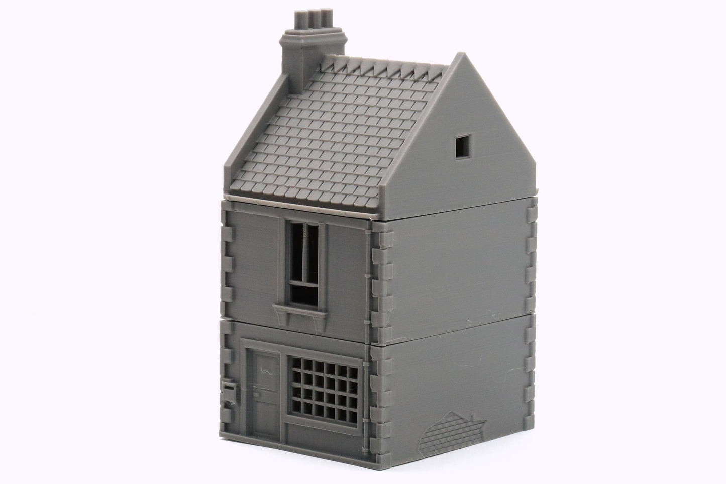 Wargaming Terrain WWII Normandy Row House 2 Various Scales Historical Wargaming (US tariffs are pre-paid by us)