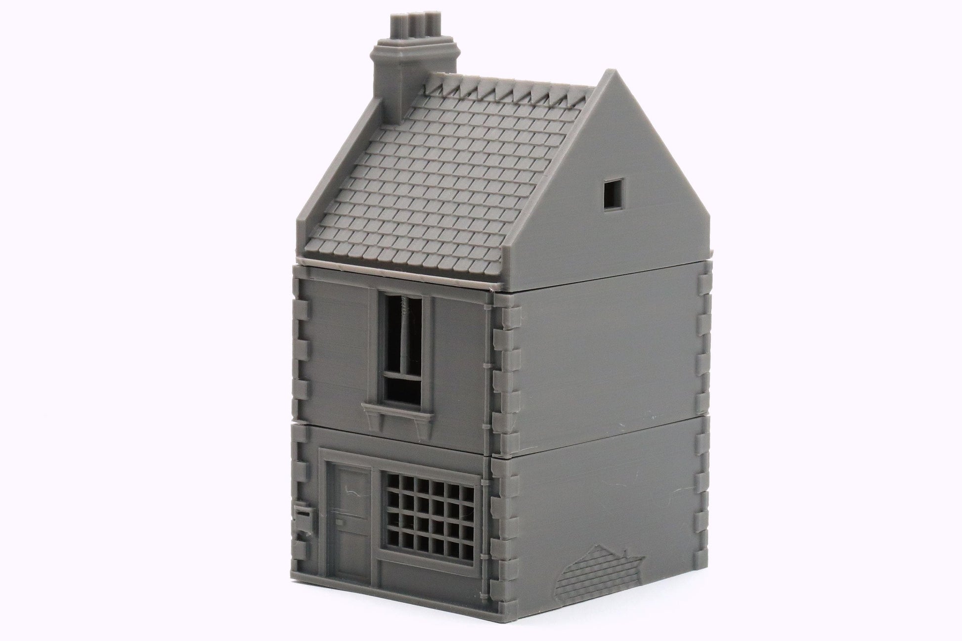 Wargaming Terrain WWII Normandy Row House 2 Various Scales Historical Wargaming (US tariffs are pre-paid by us)