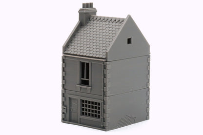 Wargaming Terrain WWII Normandy Row House 2 Various Scales Historical Wargaming (US tariffs are pre-paid by us)