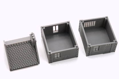 Wargaming Terrain WWII Normandy Row House 2 Various Scales Historical Wargaming (US tariffs are pre-paid by us)