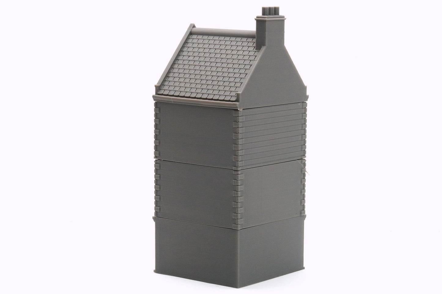 Wargaming Terrain WWII Normandy Row House 3 Various Scales Historical Wargaming (US tariffs are pre-paid by us)