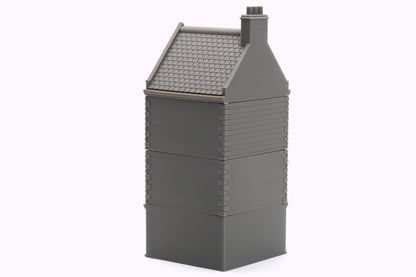 Wargaming Terrain WWII Normandy Row House 3 Various Scales Historical Wargaming (US tariffs are pre-paid by us)