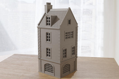 Wargaming Terrain WWII Normandy Row House 3 Various Scales Historical Wargaming (US tariffs are pre-paid by us)