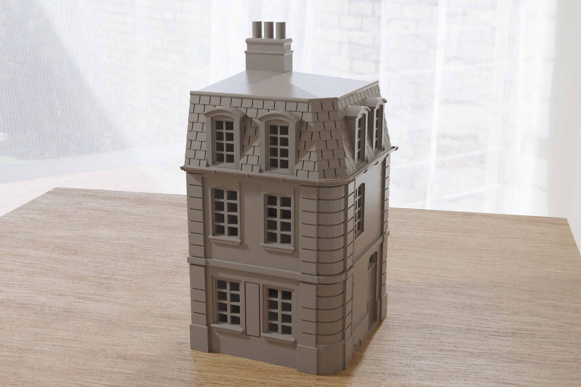 Wargaming Terrain WWII Normandy Row House 4 Various Scales Historical Wargaming (US tariffs are pre-paid by us)