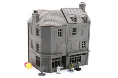 Wargaming Terrain WWII Normandy Corner Block House Various Scales Historical Wargaming (US tariffs are pre-paid by us)