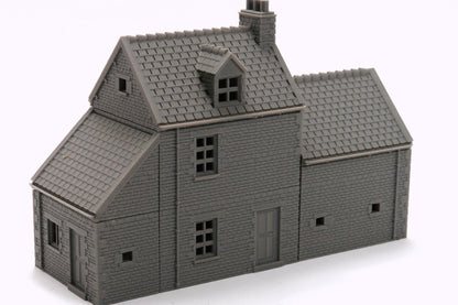 Wargaming Terrain WWII Normandy Farmhouse Various Scales Historical Wargaming (US tariffs are pre-paid by us)