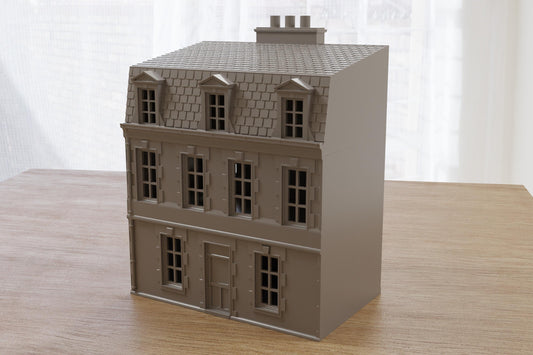 Wargaming Terrain WWII French Row House Bayeux 8 Various Scales Historical Wargaming (US tariffs are pre-paid by us)