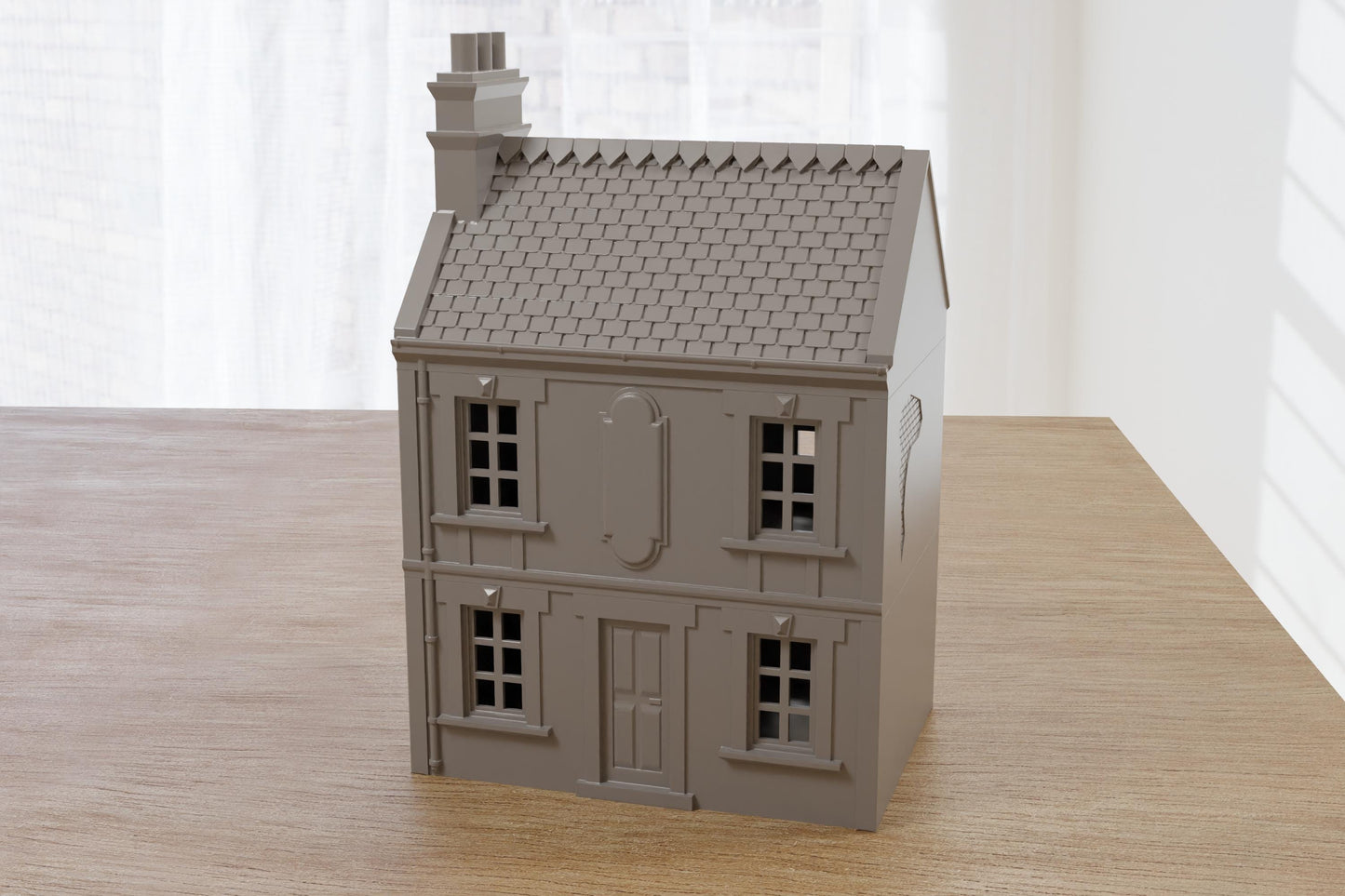 Wargaming Terrain WWII French Row House Bayeux 9 Various Scales Historical Wargaming (US tariffs are pre-paid by us)
